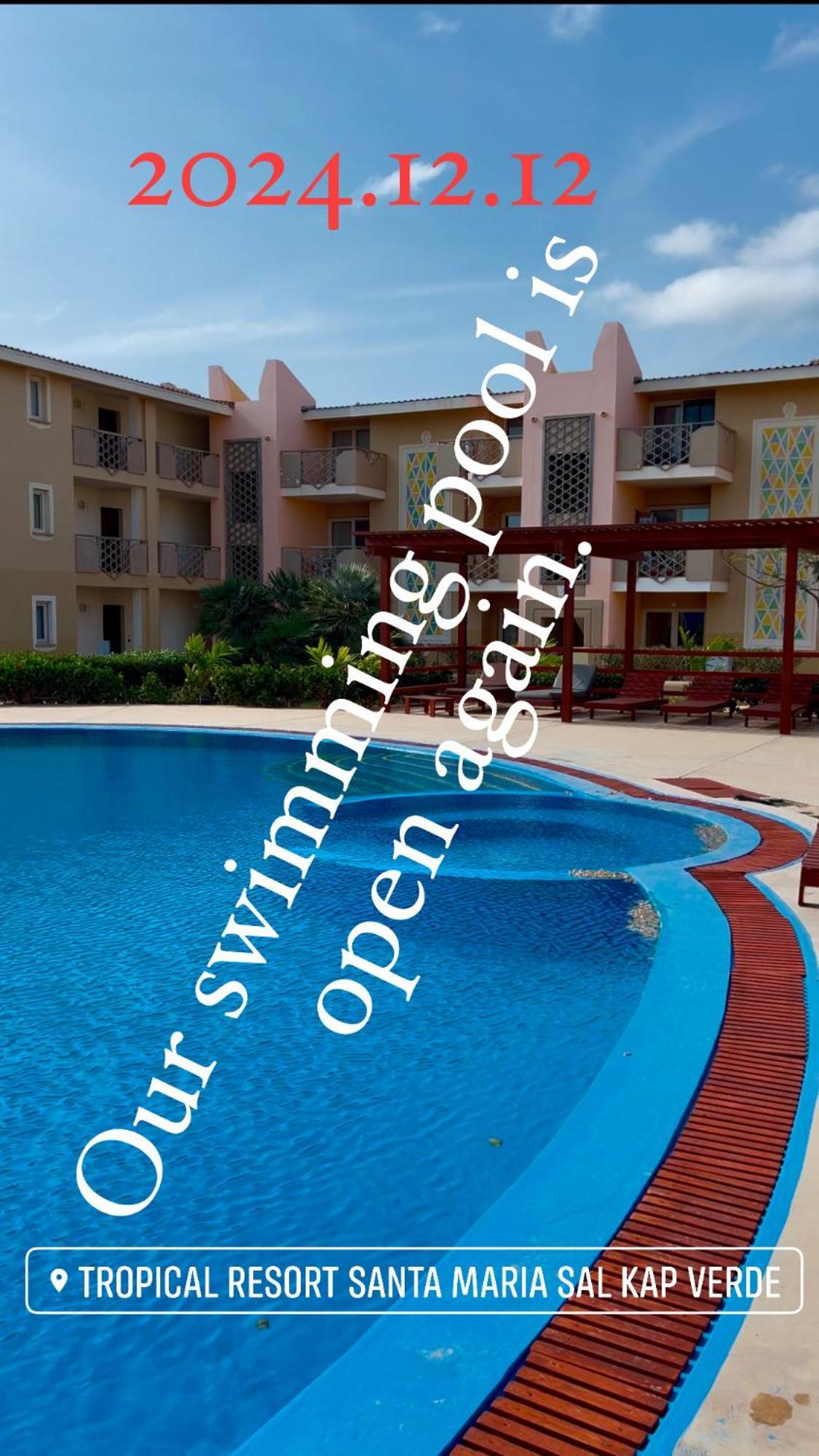 Tropical Morabeza Apartment سانتا ماريا المظهر الخارجي الصورة